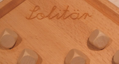 Brettspiel "Solitär"